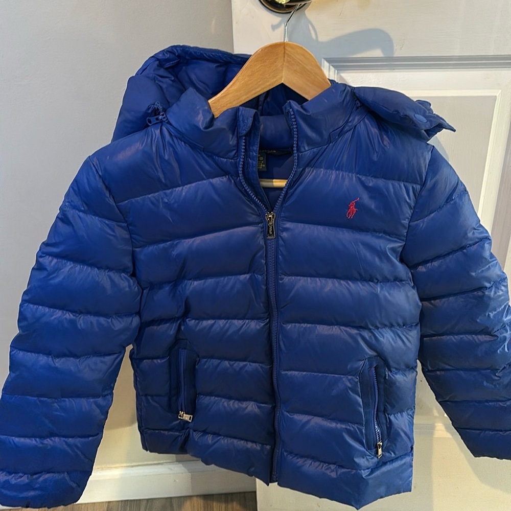 Polo Ralph Lauren Girls Puffer Jacket 
Size 8-10.